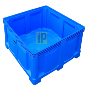 Bins Plastico Industrial Cerrado 857 litros Azul